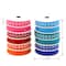 Gwen Studios 3/8" x 48yd. Bright Solid & Dots Grosgrain Ribbon, 24ct.